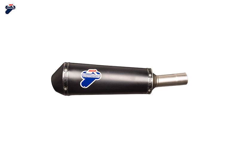 Termignoni Conical Black Racing Silencer Vespa GTS 250 2008-20 - Motorcycle Performance Store