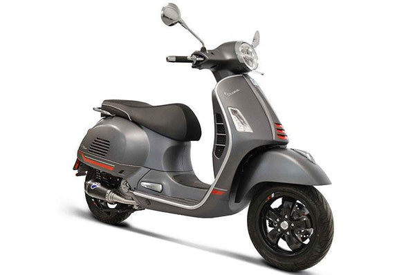 Termignoni Conical Black Titanium System Vespa GTS 300 2008-22 - Motorcycle Performance Store