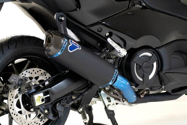 Termignoni Full Black Titanium System Yamaha T-Max 560 2020-24 - Motorcycle Performance Store