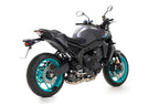 Termignoni GP2R Black Titanium Full System Yamaha XSR 900 2021-25 - Motorcycle Performance Store