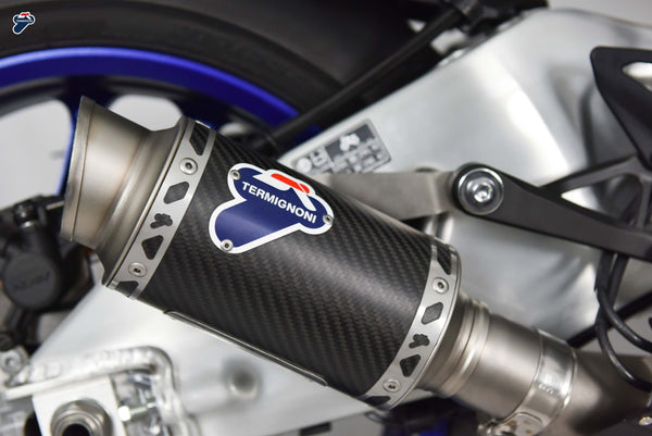 Termignoni GP Classic Racing Silencer Yamaha YZF-R1 2015-24 - Slip on Silencer