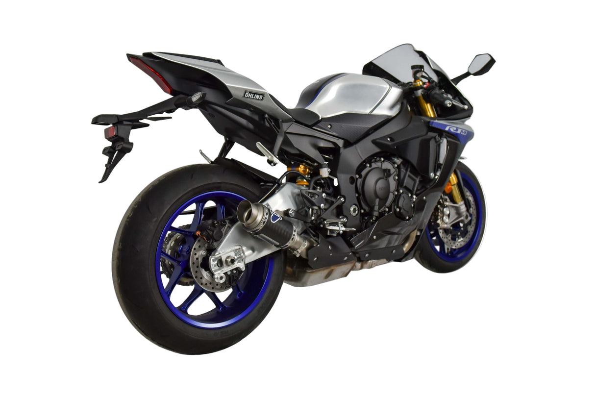 Termignoni GP Classic Racing Silencer Yamaha YZF-R1 2015-24 - Slip on Silencer
