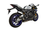 Termignoni GP Classic Racing Silencer Yamaha YZF-R1 2015-24 - Slip on Silencer