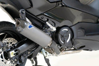 Termignoni Grey Titanium Full System Yamaha T-Max 560 2020-24 - Motorcycle Performance Store