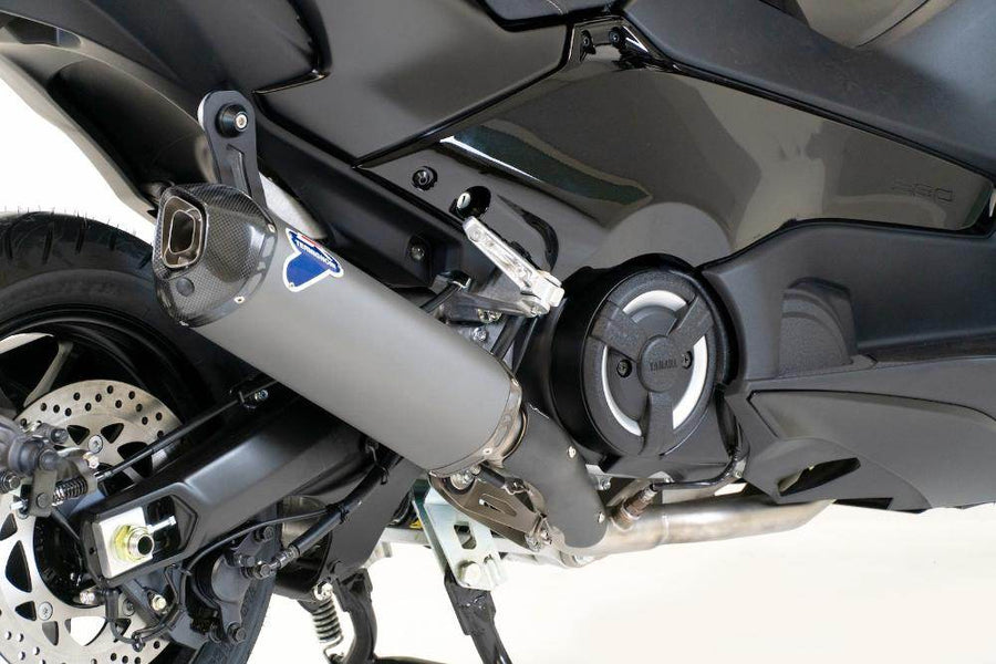 Termignoni Grey Titanium Full System Yamaha T-Max 560 2020-24 - Motorcycle Performance Store
