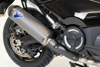 Termignoni Grey Titanium Full System Yamaha T-Max 560 2020-24 - Motorcycle Performance Store