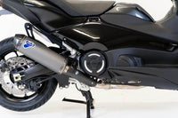 Termignoni Grey Titanium Full System Yamaha T-Max 560 2020-24 - Motorcycle Performance Store
