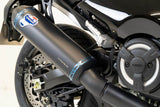 Termignoni Homologated Black Exhaust System Yamaha T-Max 560 2020-24 - Motorcycle Performance Store