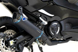 Termignoni Homologated Black Exhaust System Yamaha T-Max 560 2020-24 - Motorcycle Performance Store
