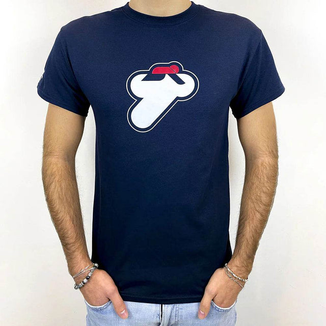 Termignoni Logo Blue T-Shirt - Motorcycle Performance Store