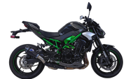 Termignoni Relevance Black-Blue Titanium Silencer Kawasaki Z900 2024-25 - Slip on Silencer