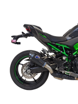 Termignoni Relevance Black-Blue Titanium Silencer Kawasaki Z900 2024-25 - Slip on Silencer