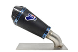 Termignoni Relevance Black-Blue Titanium Silencer Kawasaki Z900 2024-25 - Slip on Silencer