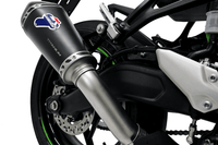 Termignoni Relevance Black Inox Silencer Kawasaki ZX-4R 2024-26 - Motorcycle Performance Store