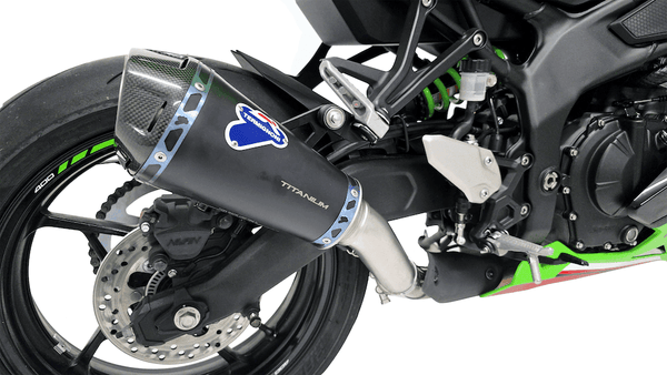 Termignoni Relevance Conical Black Silencer Kawasaki ZX-4R 2024-26 - Motorcycle Performance Store