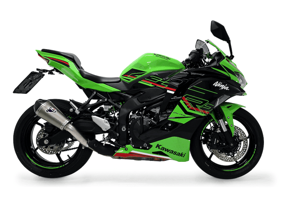 Termignoni Relevance Stainless Steel Silencer Kawasaki ZX-4R 2024-26 - Motorcycle Performance Store