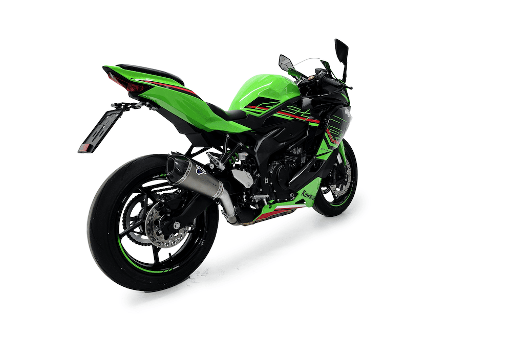 Termignoni Relevance Stainless Steel Silencer Kawasaki ZX-4R 2024-25 - Motorcycle Performance Store