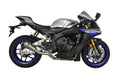 Termignoni Relevance Titanium Racing Silencer Including Decat Yamaha YZF-R1 2015-24 - Slip on Silencer