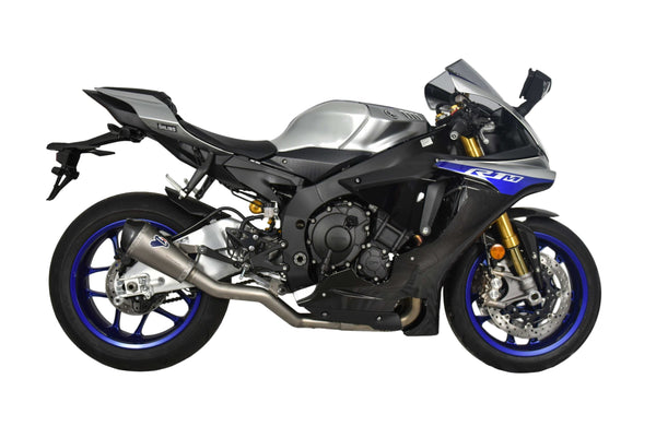 Termignoni Relevance Titanium Racing Silencer Including Decat Yamaha YZF-R1 2015-24 - Slip on Silencer