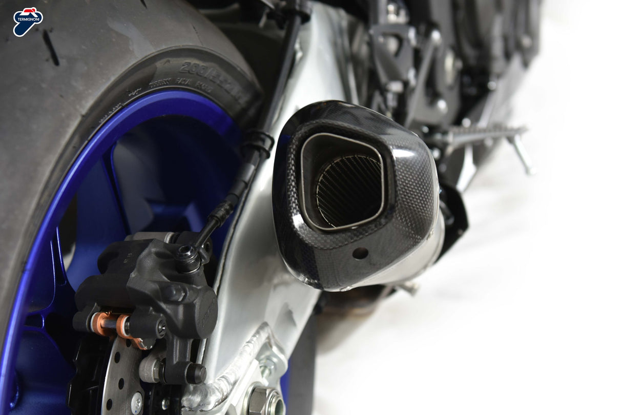 Termignoni Relevance Titanium Racing Silencer Yamaha YZF-R1 2015-24 - Slip on Silencer