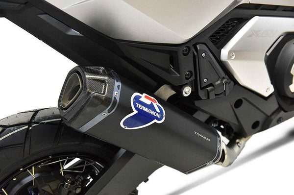Termignoni Scream Black Titanium Silencer Honda Forza 750 2021-24 - Motorcycle Performance Store
