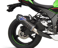 Termignoni full titanium exhaust system for Kawasaki ZX-10R 2020–2025 with carbon sleeve silencer