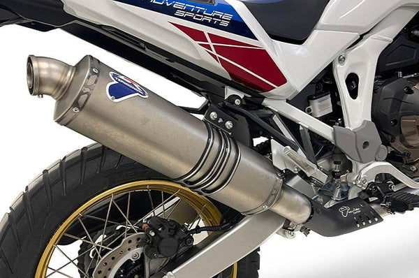 Termignoni Titanium Exhaust System Honda CRF1100L Africa Twin 2020-23 - Motorcycle Performance Store