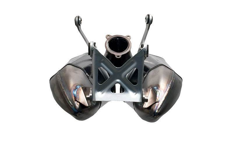 Termignoni Titanium Front Exit Silencers Ducati Panigale 959 2016-19 - Motorcycle Performance Store
