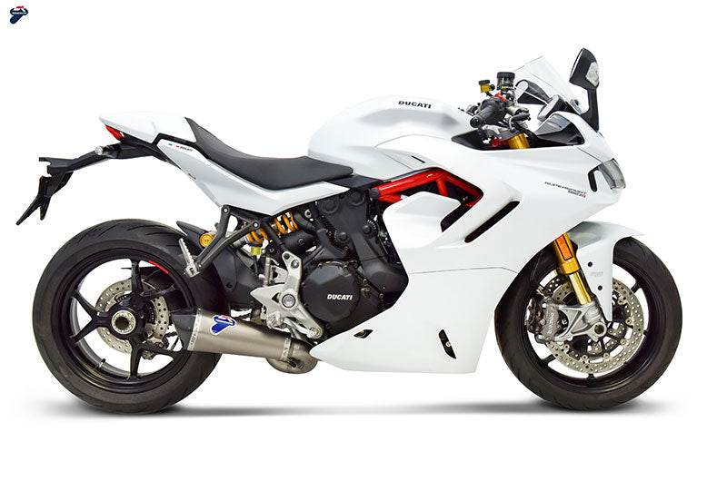 Termignoni Titanium Racing Silencer Ducati Supersport 950 2021-24 - Motorcycle Performance Store