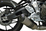Termignoni Titanium Relevance Full System - Yamaha XSR700 2016-20 - Motorcycle Performance Store
