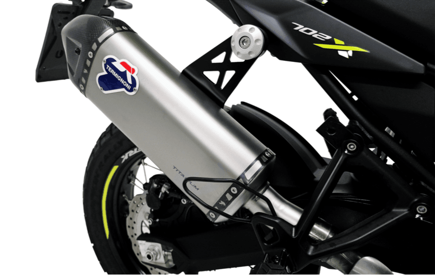 Termignoni Titanium Silencer Benelli TRK 702 (X) 2023-25 - Motorcycle Performance Store