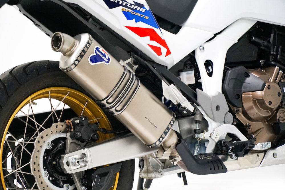Termignoni Titanium Silencer Honda Africa Twin CRF1100L 2024 - Motorcycle Performance Store