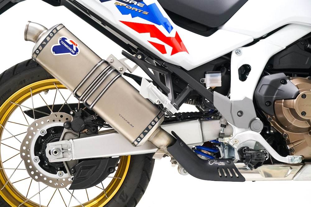 Termignoni Titanium Silencer Honda Africa Twin CRF1100L 2024 - Motorcycle Performance Store