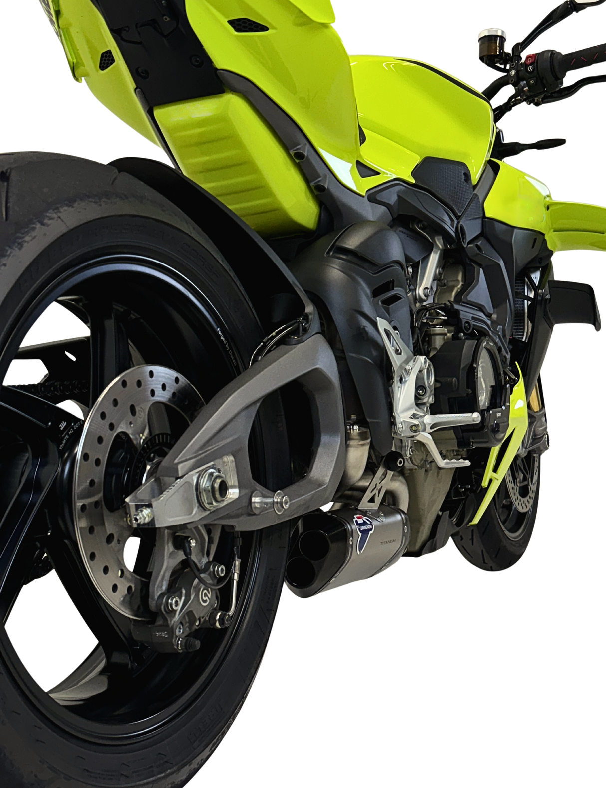 Termignoni Titanium Underbelly Silencers Ducati Streetfighter V4 2025-26 - Full Exhaust System