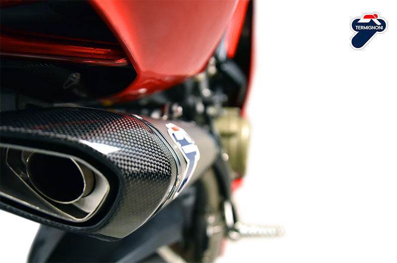 Termignoni Underseat Exhaust System Ducati Panigale 1199 2012-18 - Motorcycle Performance Store