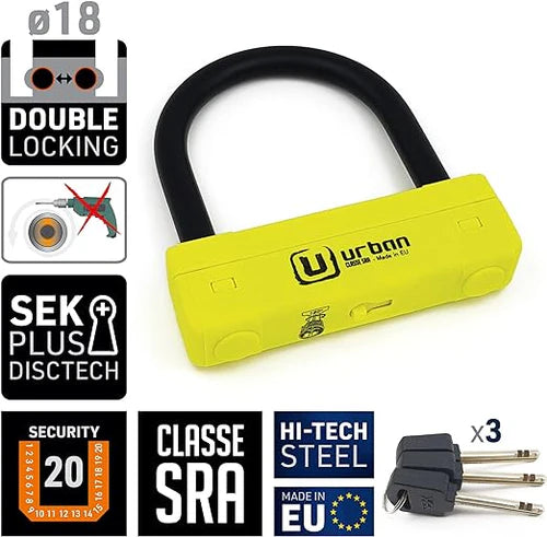 Urban Security UR120125 Motorcycle U Lock