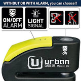 Urban Security 999 Motorcycle Disc Lock with Alarm