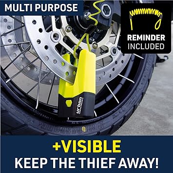 Urban Security U9DY Motorcycle Disc Lock + Cable