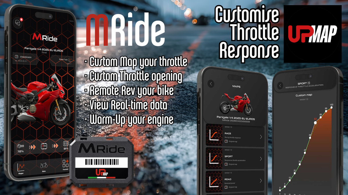 UpMap MRide Throttle Response Tuner | KTM Duke 990 2025-26 image 2