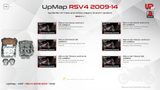 UpMap T800+ for the Aprilia RSV4 (2009-26). Available at Motorcycle Performance Store.