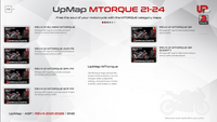 UpMap T800+ for the Aprilia RSV4 (2009-26). Available at Motorcycle Performance Store.