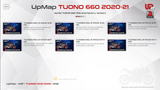 UpMap T800+ for the Aprilia Tuono 660 (2021-26). Available at Motorcycle Performance Store.