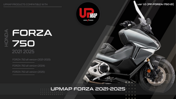 UpMap T800+ ECU Tuning Device for the Honda Forza 750 (2021-25). Available at Motorcycle Performance Store.