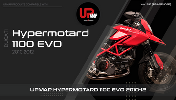 UpMap T800+ for the Ducati Hypermotard 1100 Evo (2010-12). Available at Motorcycle Performance Store.