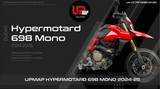 UpMap T800+ for the Ducati Hypermotard 698 Mono (2024-25). Available at Motorcycle Performance Store.