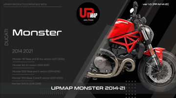 UpMap T800+ for the Monster 1200 (2014-21). Available at Motorcycle Performance Store.