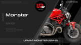 UpMap T800+ Monster 821 (2014-21). Available at Motorcycle Performance Store.