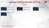 UpMap T800+ Monster 821 (2014-21). Available at Motorcycle Performance Store.