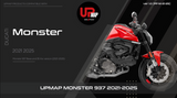 T800+ UpMap Inc Cable Ducati Monster 937 2021-25