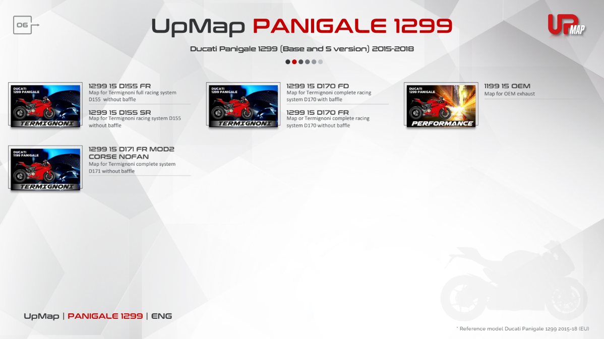 T800+ UpMap Inc Cable Ducati Panigale 1299 (S/R) 2015-18 image 3